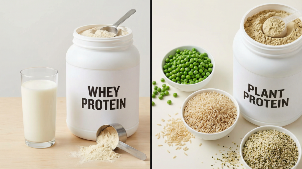 Whey Protein Vs Plant Protein