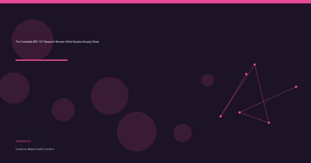 The Complete BPC-157 Research Review: What Studies Actually Show