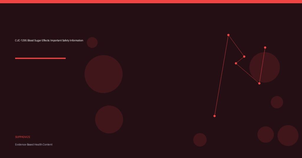 CJC-1295 Blood Sugar Effects: Important Safety Information