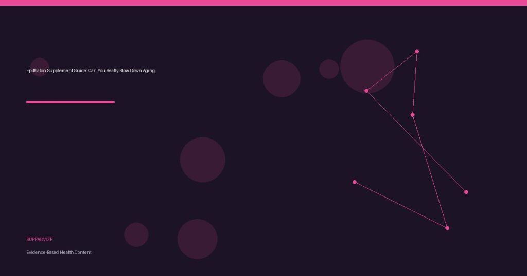 Epithalon Supplement Guide: Can You Really Slow Down Aging