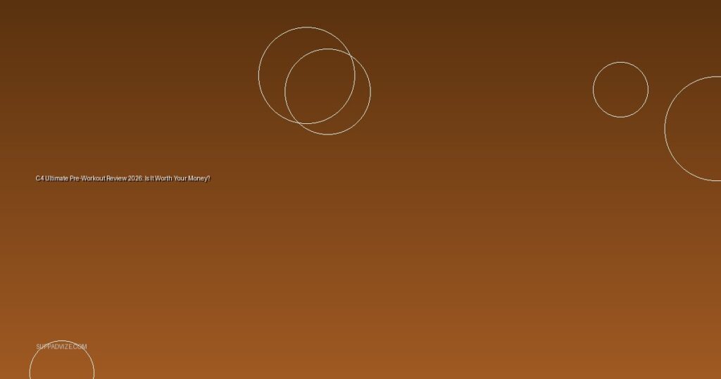 C4 Ultimate Pre-Workout Review 2026: Is It Worth Your Money?