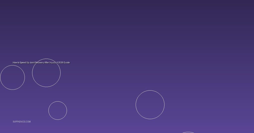 How to Speed Up Joint Recovery After Injury: A 2026 Guide