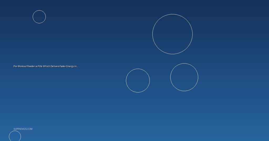 Pre-Workout Powder vs Pills: Which Delivers Faster Energy in 2026?