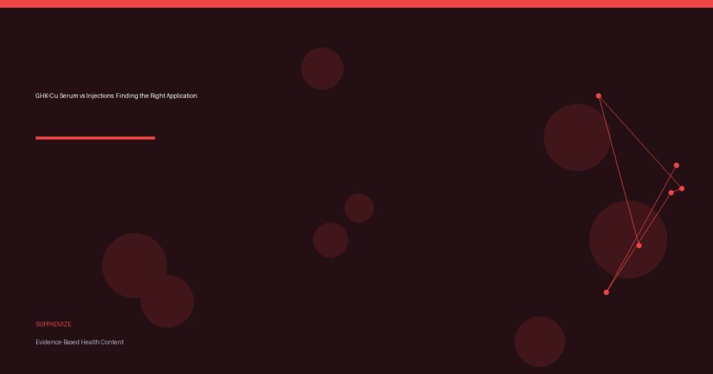 GHK-Cu Serum vs Injections: Finding the Right Application