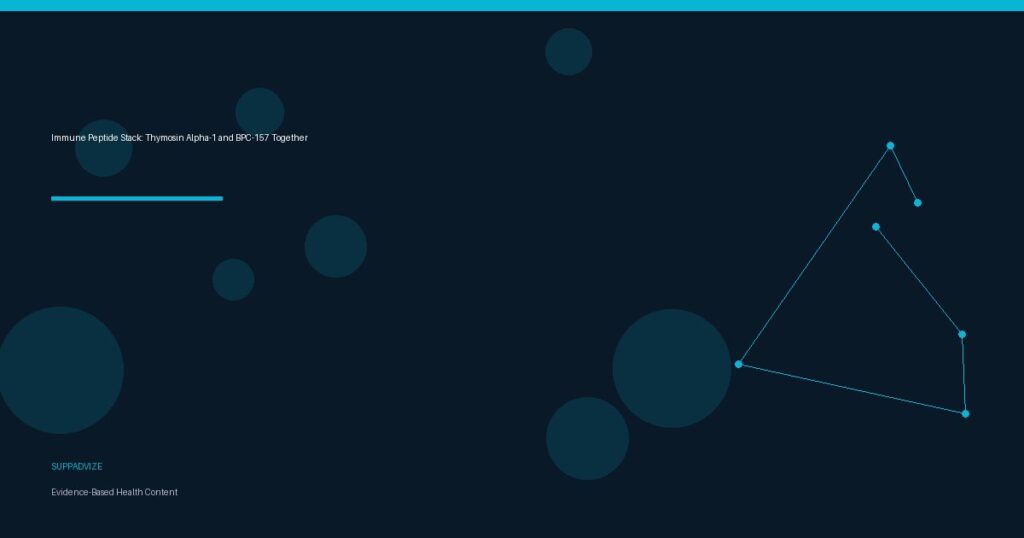 Immune Peptide Stack: Thymosin Alpha-1 and BPC-157 Together