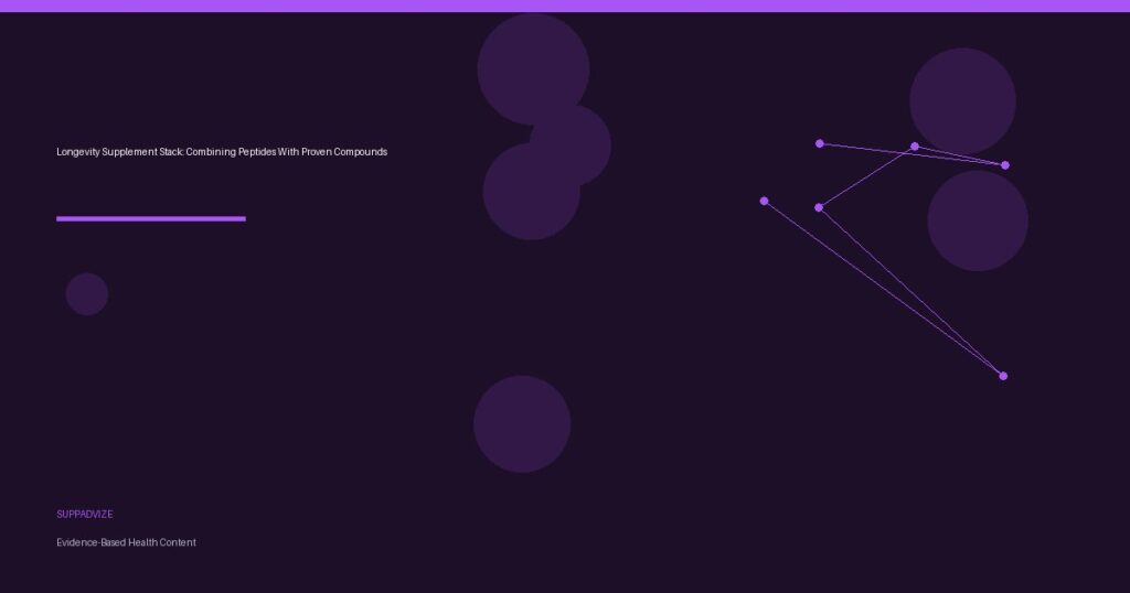 Longevity Supplement Stack: Combining Peptides With Proven Compounds