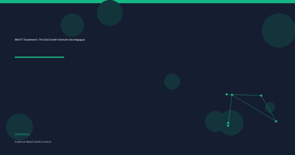 MK-677 Ibutamoren: The Oral Growth Hormone Secretagogue