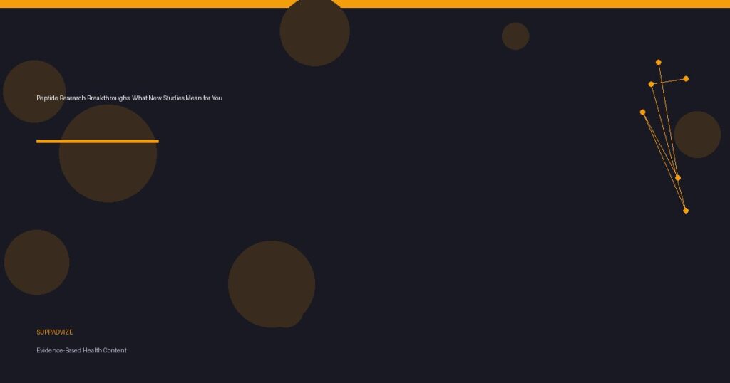 Peptide Research Breakthroughs: What New Studies Mean for You