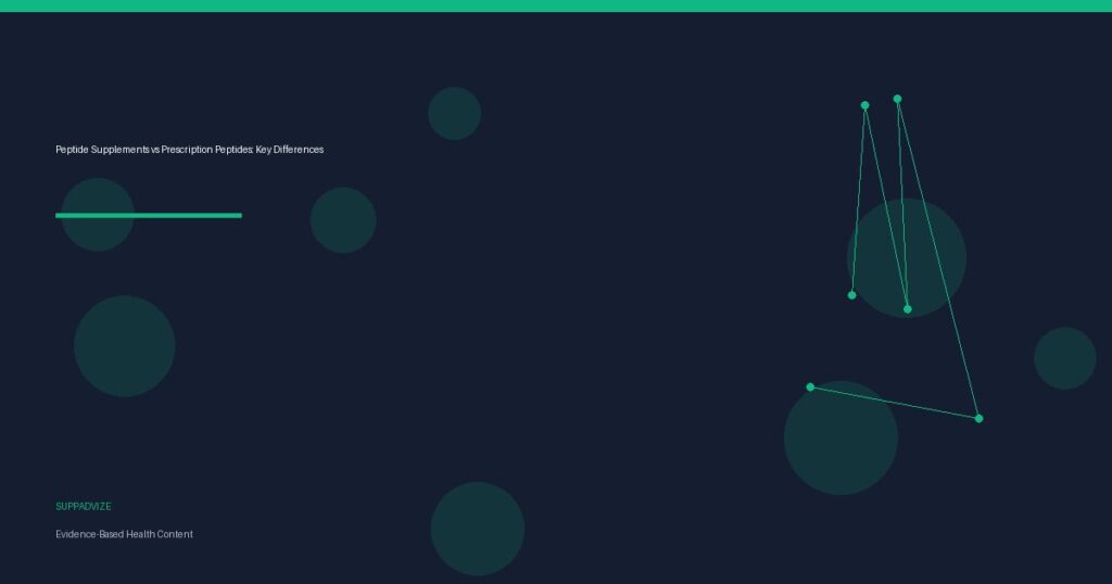 Peptide Supplements vs Prescription Peptides: Key Differences