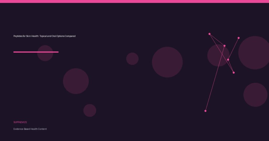 Peptides for Skin Health: Topical and Oral Options Compared