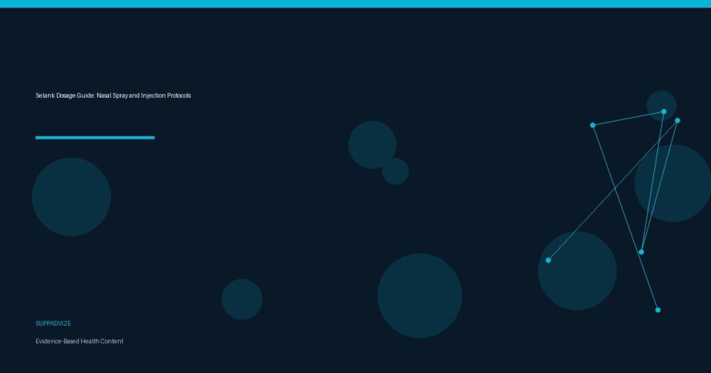 Selank Dosage Guide: Nasal Spray and Injection Protocols