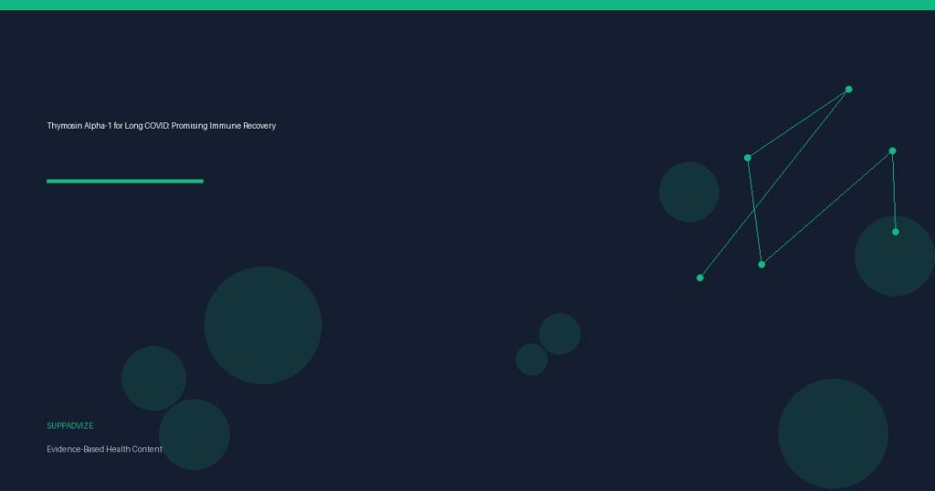 Thymosin Alpha-1 for Long COVID: Promising Immune Recovery